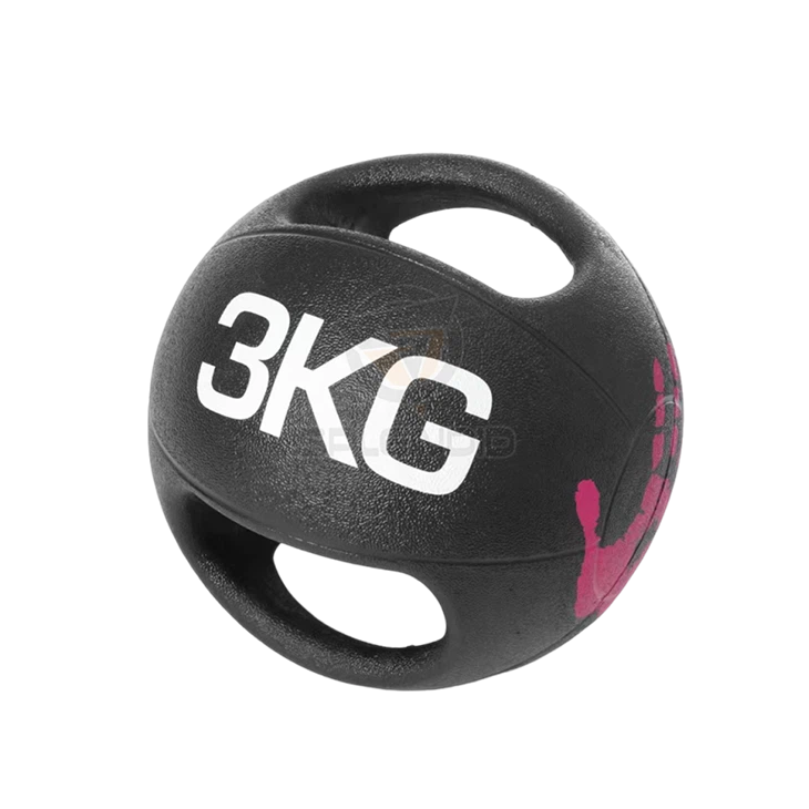 Bola de medicina de doble agarre